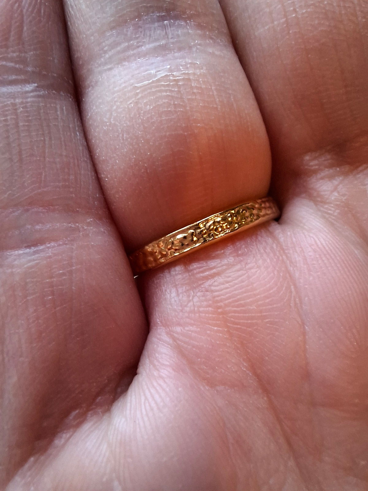 Adjustable stainless steel gold large snake ring