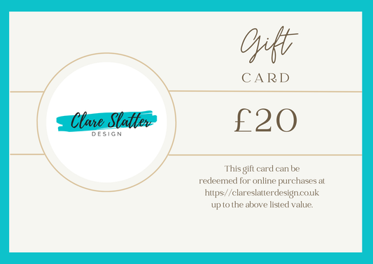 Gift card options