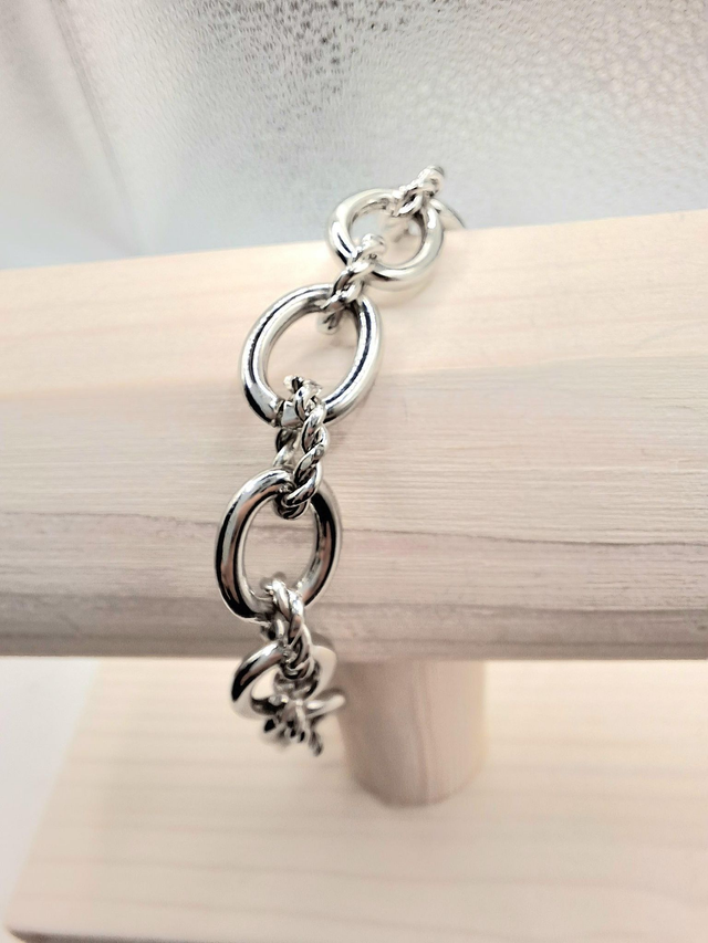 Silver Chunky Chain link bracelet