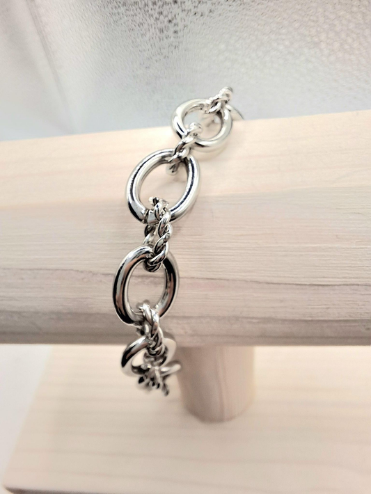Silver Chunky Chain link bracelet