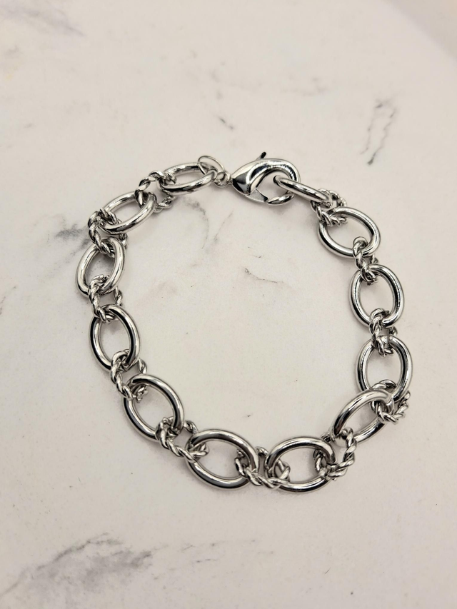 Silver Chunky Chain link bracelet