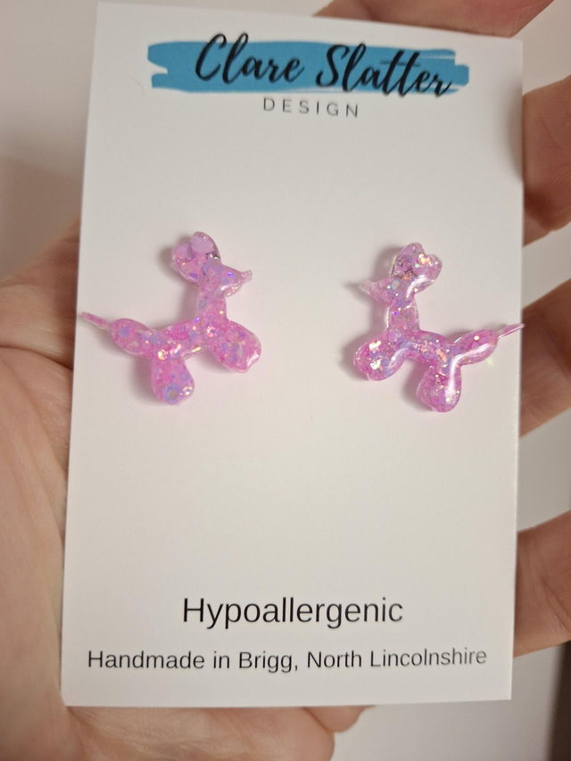 Balloon Dog Studs