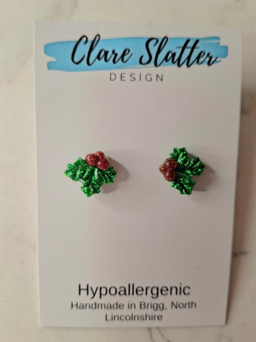 Christmas Theme Earrings- Moor Farm Barn, Sotherton, Beccles Sunday 6th December, 10:30am (£15 deposit, full cost £38)