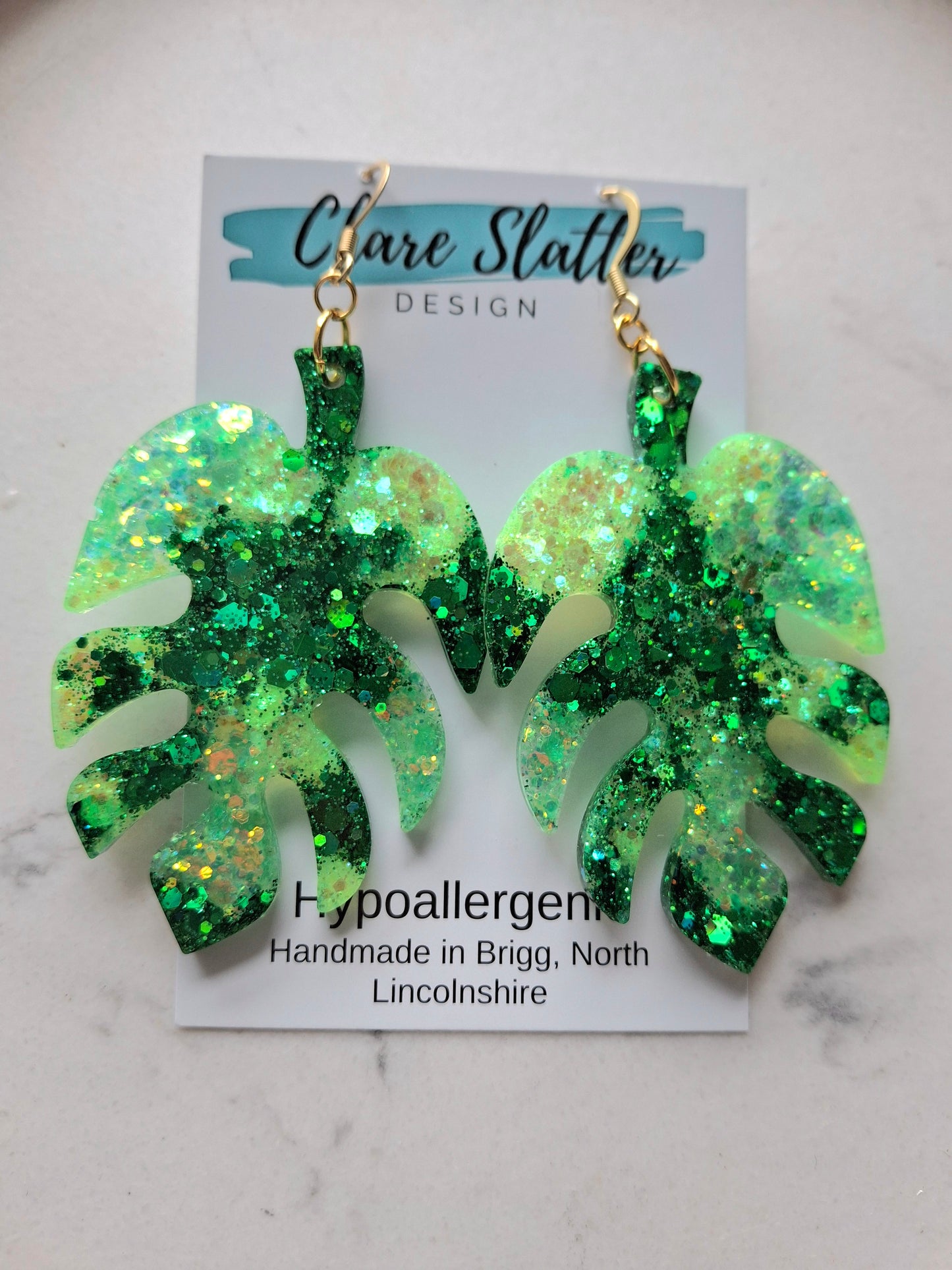 Monstera leaf dangles