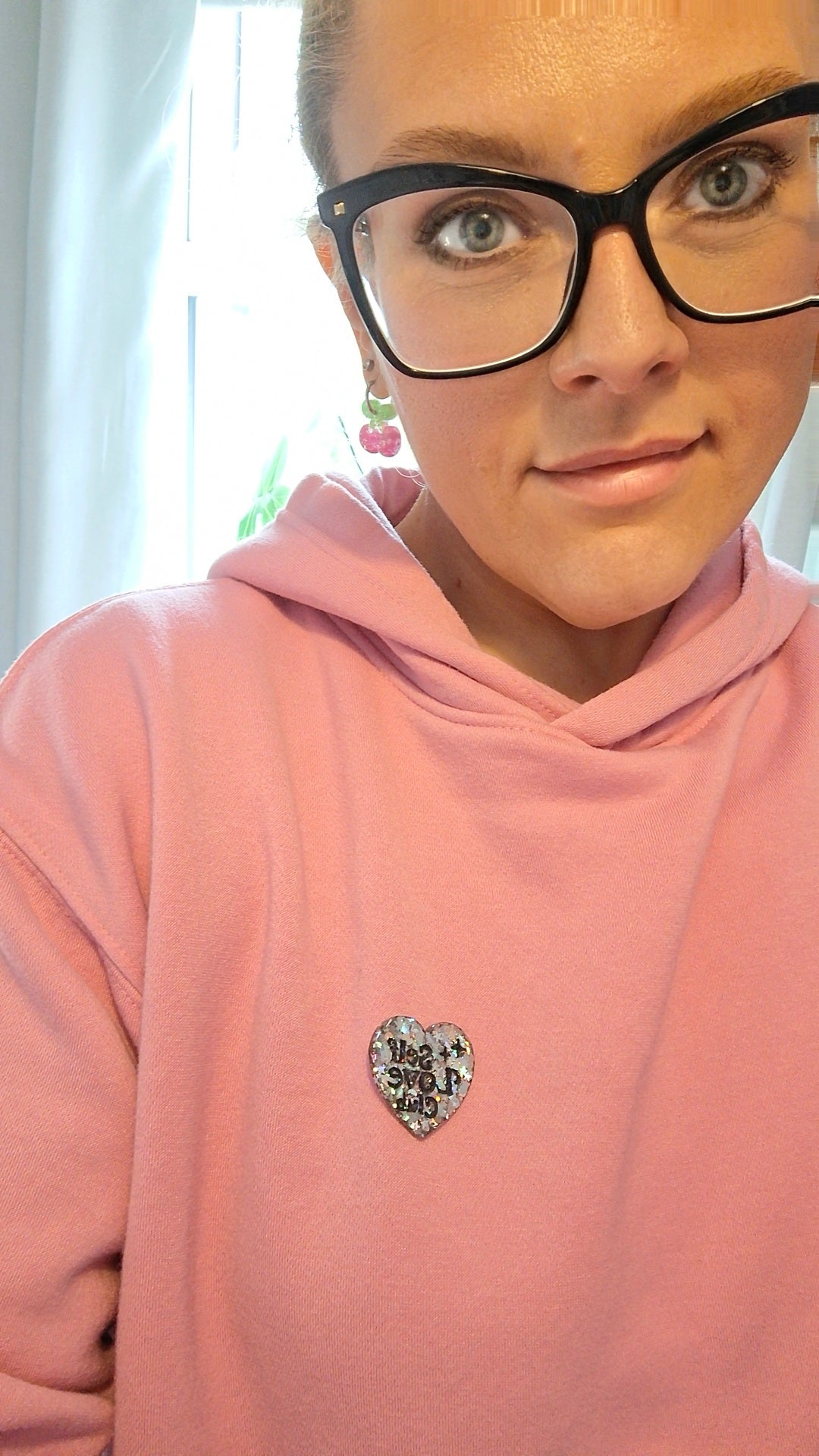 Self love club pin bagde