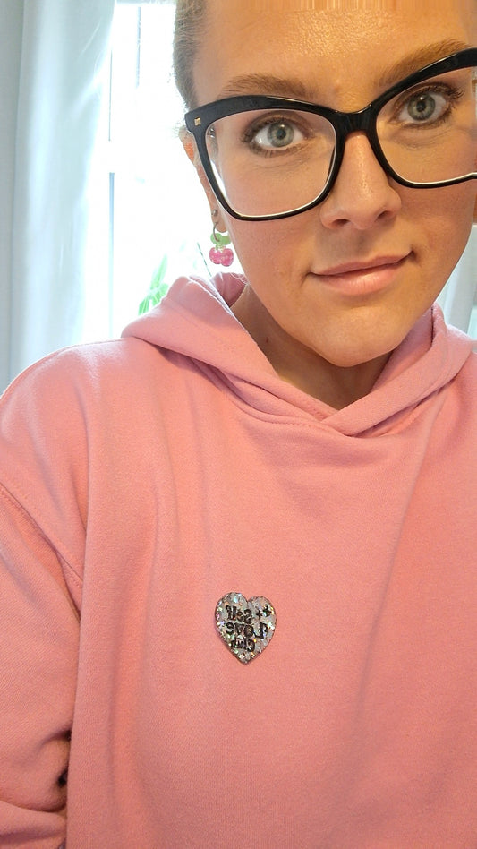 Self love club pin bagde